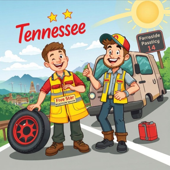 20 Minutes, Five Star Tennessee Roadside Assistance